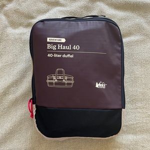 REI Big Haul 40L Duffel with Backpack Straps